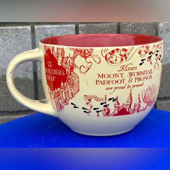 Large Harry Potter MISCHIEF MANAGED Marauder’s Map Coffee Mug - Picture 6 of 16